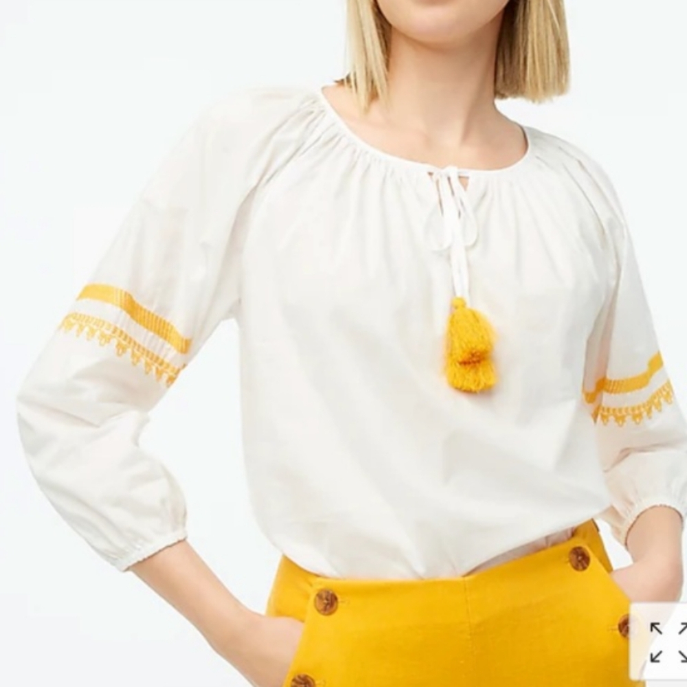 J Crew 100% cotton tunic size medium